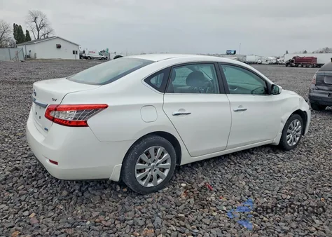 2013 Nissan Sentra S из США, поврежденный, VIN 3N1AB7AP3DL781532